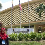 Nafis Husna Khoirunnisa, Mahasiswa Ekonomi Islam, Saat Mengikuti Youth Excursion 2016 di Malaysia