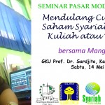 Pamflet Seminar Pasar Modal Syariah FKEI UII